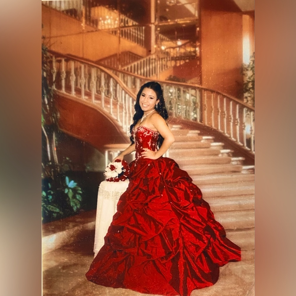 Red Sweet 16 Dress